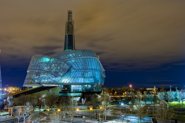 Downtown Winnipeg - Canadian Museum for Human Rights