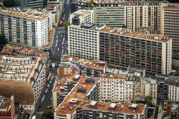 ساختمان های مسکونی پاریس