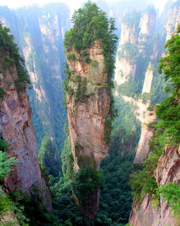 کوه تیانجی در چین