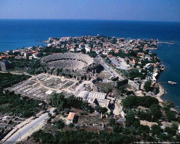 آمفی تئاتر آسپندوس، ترکیه