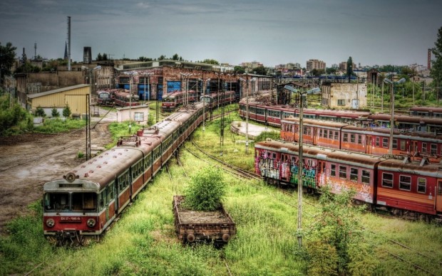اماکن متروکه و اسرار آمیز جهان، ایستگاه راه آهن چستوخووا، لهستان