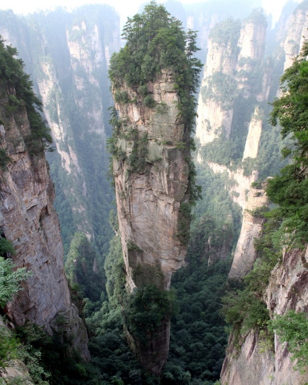 کوه تیانزی، چین