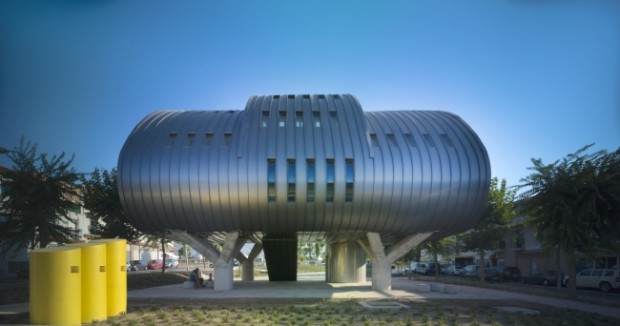 ساختمان شهرداری در مالاگا اسپانیا 
