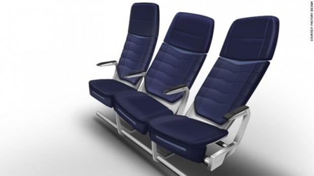 نمایی از هواپیماهای مسافر بری در آینده، صندلی سینمایی