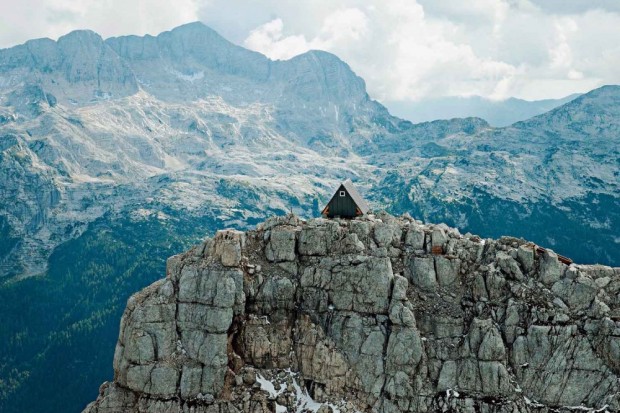The Luka Vuerich Hut, The Julian Alps (Italy, Slovenia)