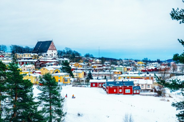 زمستان در پوروو، فنلاند