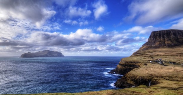 Gasadalur Village — the Vagar Island, the Faroe Islands