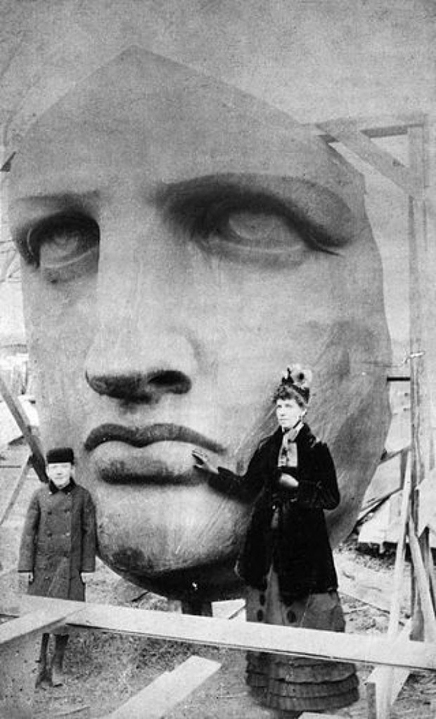 مجسمه آزادی نیویورک 1883 میلادی