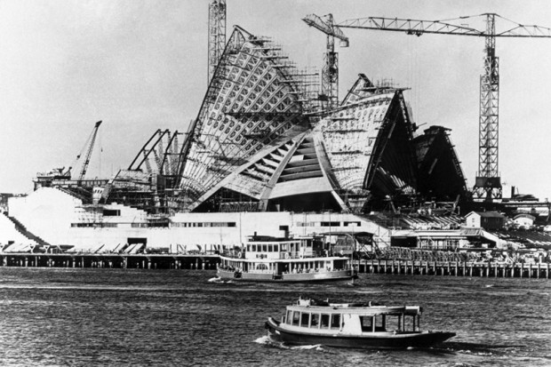 تالار اپرای سیدنی 1965 میلادی