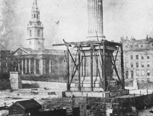 میدان ترافالگار لندن 1843 میلادی