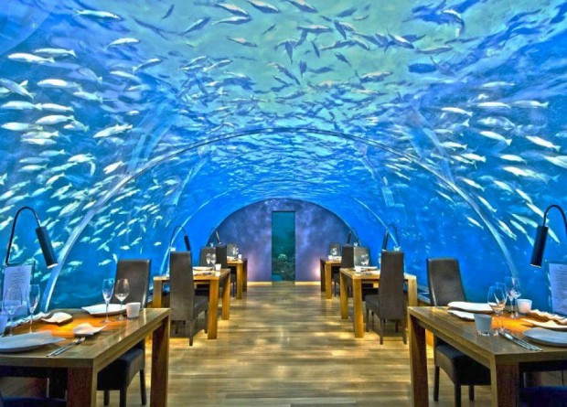 رستوران ایتا زیر آب , مالدیو
