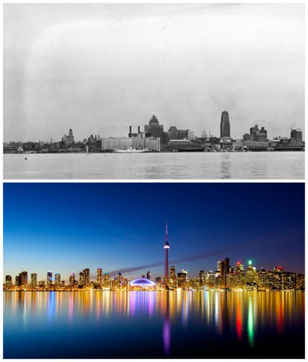 تورنتو، کانادا: دهه ی 1930 میلادی در مقایسه با حال حاضر