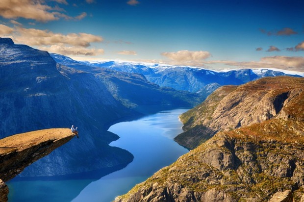 صخره ترول تونگا، نروژ