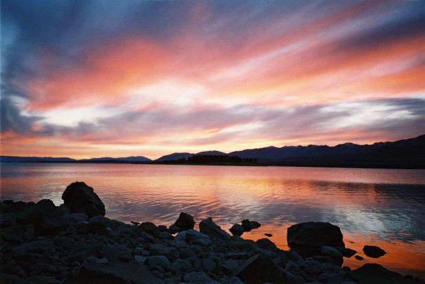 نیوزیلند، دریاچه پوکاکی