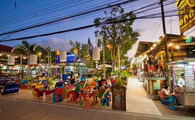 روستای ماهیگیری، جزیره سامویی، تایلند