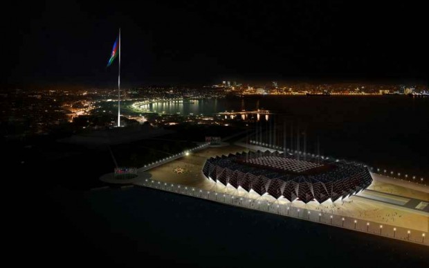 ورزشگاه کریستال باکو، آذربایجان