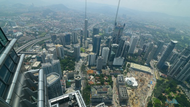 سکوی بازدید(سکوی مشاهده)، برج‌های دوقلوی پتروناس، کوالالامپور