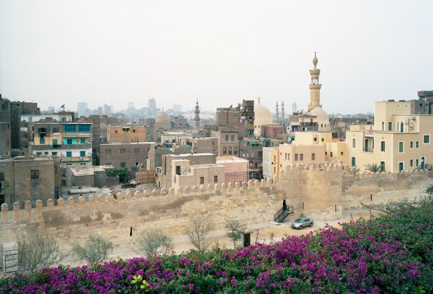 دیوار قلعه ایوبی، پارک الازهرف قاهره